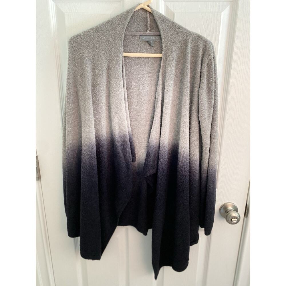 Barefoot Dreams CozyChic Lite Ombre Calypso Wrap Cardigan Super Soft Small/ Med